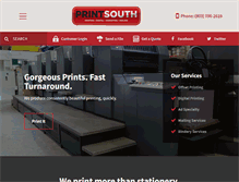Tablet Screenshot of myprintsouth.com